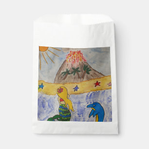 Mermaid-Insel Geschenktütchen