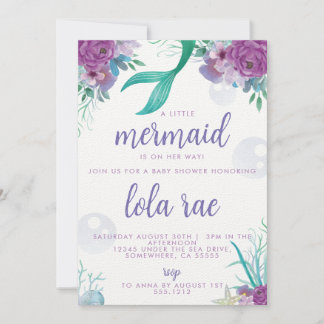 MERMAID INVITATION EINLADUNG