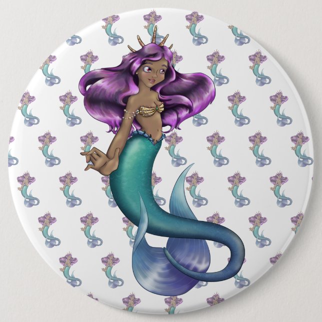 Mermaid Iole Button (Vorderseite)