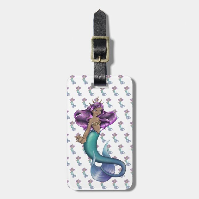 Mermaid Iole Gepäckanhänger (Vorderseite vertikal)