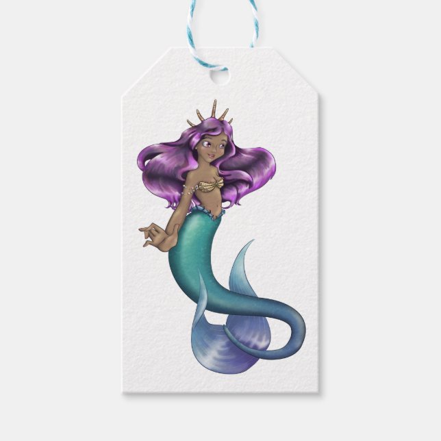 Mermaid Iole Geschenkanhänger (Vorderseite)