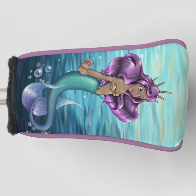 Mermaid Iole Golf Headcover (Vorderseite)