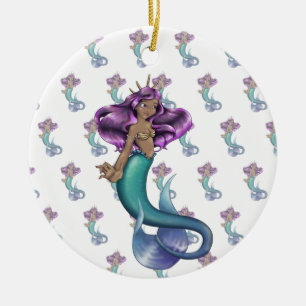 Mermaid Iole Keramik Ornament