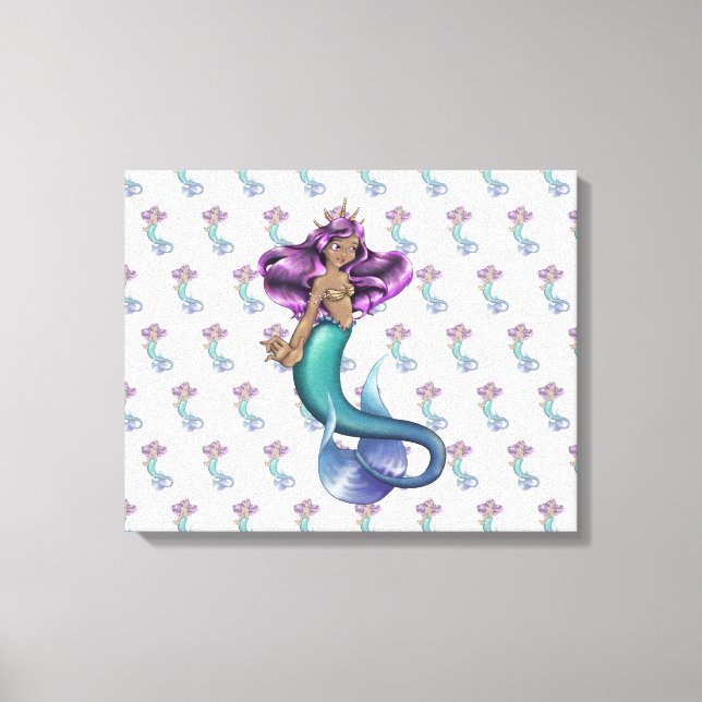 Mermaid Iole Leinwanddruck (Vorderseite)