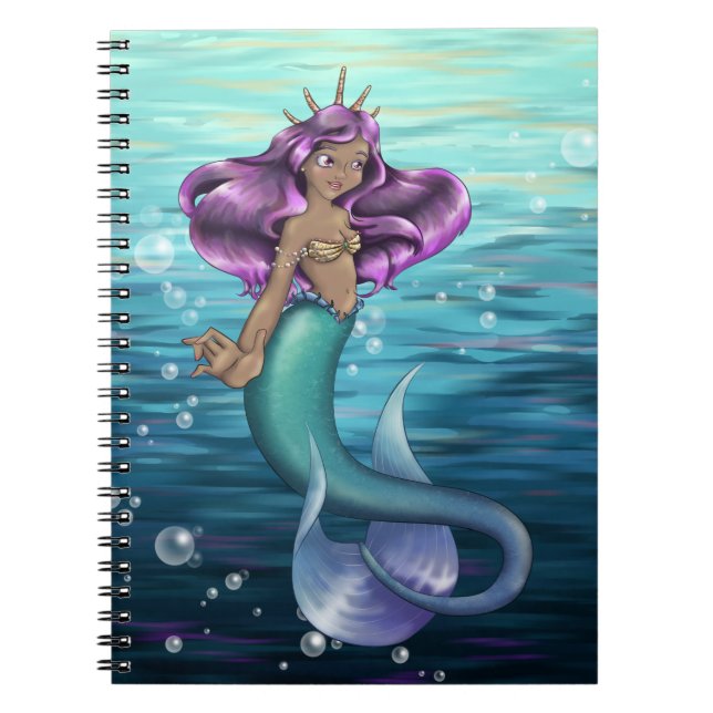Mermaid Iole Notizblock (Vorderseite)