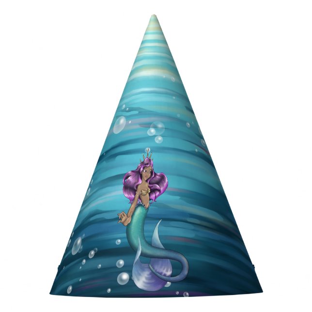 Mermaid Iole Partyhütchen (Vorderseite)