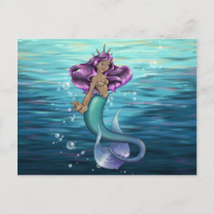 Mermaid Iole Postkarte