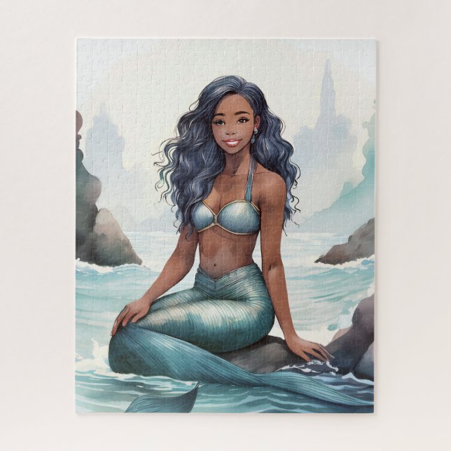 Mermaid Jigsaw Puzzle (Vertikal)