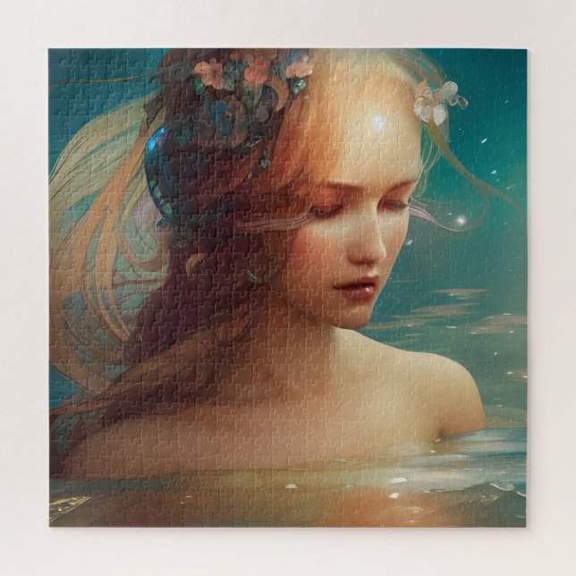 Mermaid Jigsaw Puzzle (Vertikal)