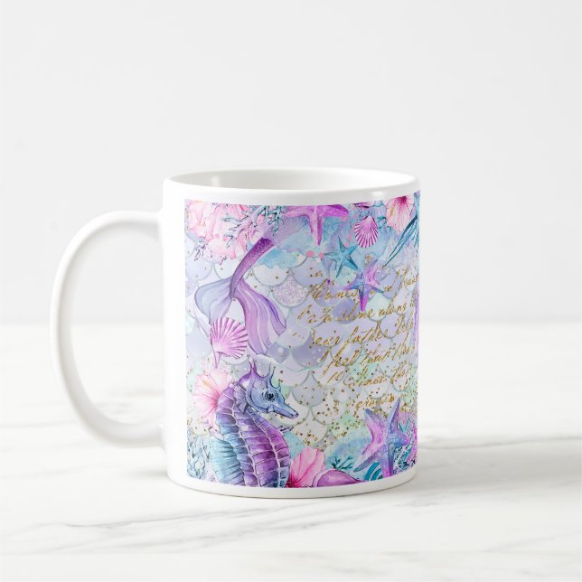 Mermaid Kaffeetasse (Links)
