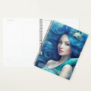 Mermaid-Kalender Planer