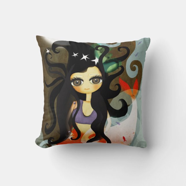 Mermaid Kissen (Vorderseite)