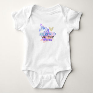 Mermaid Kisses Baby Strampler