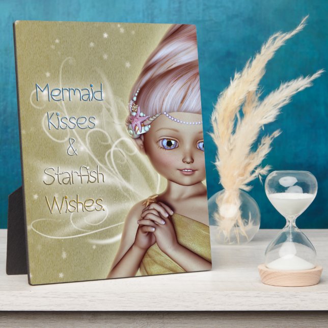 Mermaid Kisses Fotoplatte (Seite)