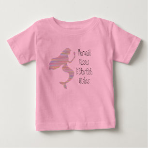 Mermaid Kisses Grafisches T-Shirt für Kinder