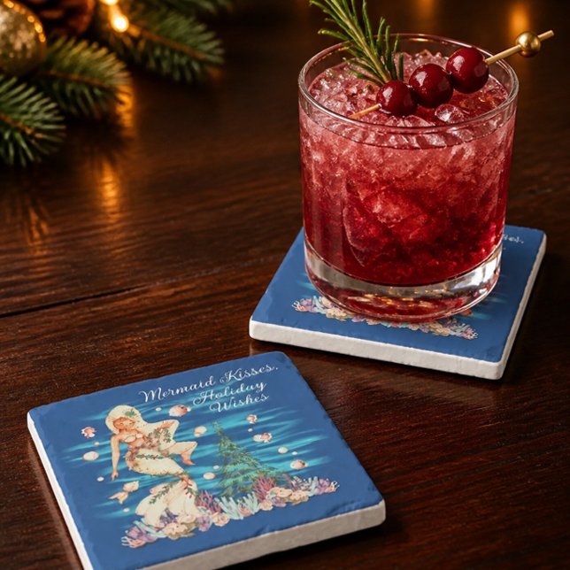 Mermaid Kisses, Holiday wünscht Steinuntersetzer (Von Creator hochgeladen)