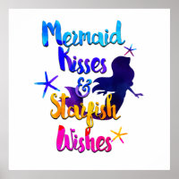 Mermaid Kisses & Starfish wünscht Wasserfarbenstra