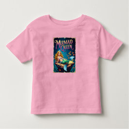 Mermaid Königin Kleinkind Girls Ocean Princess T-S Kleinkind T-shirt