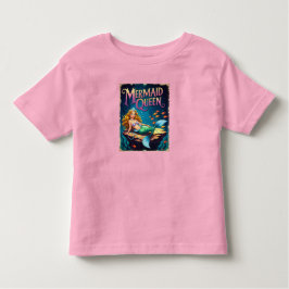 Mermaid Königin Kleinkind Girls Ocean Princess T-S T-shirt