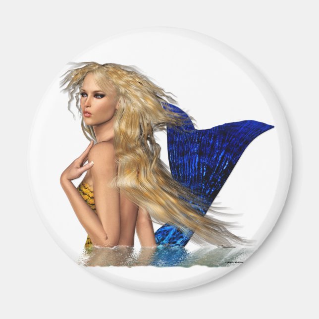 Mermaid Kühlschrankmagnet Magnet (Vorne)