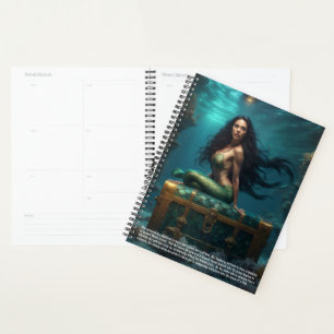 Mermaid Legend Calendar Planer