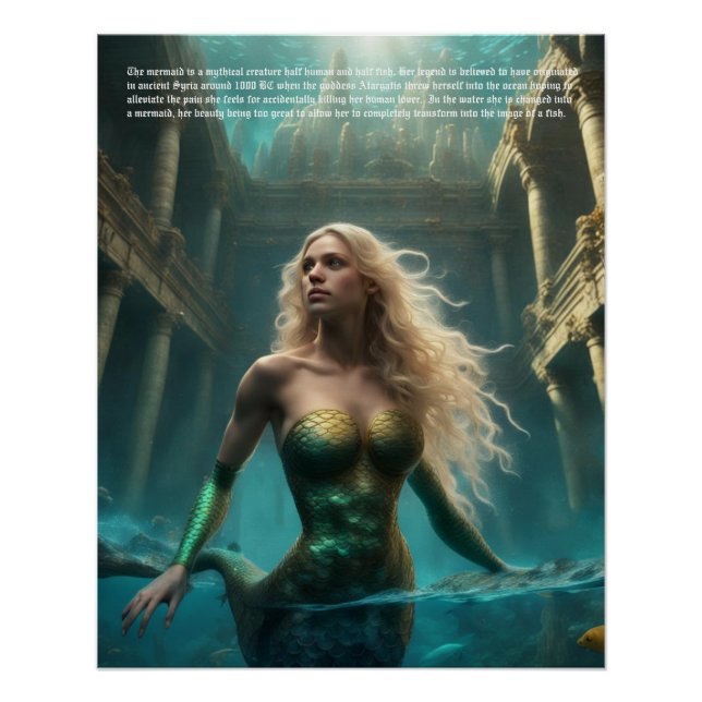 Mermaid Legend Poster (Vorderseite)