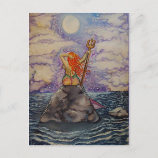 Mermaid: Letzter Stern rechts Postkarte