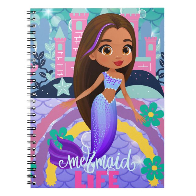 Mermaid Life Notizblock (Vorderseite)