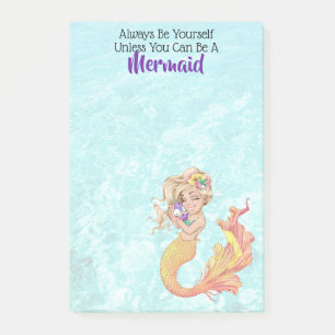 Mermaid Life Post-it Klebezettel