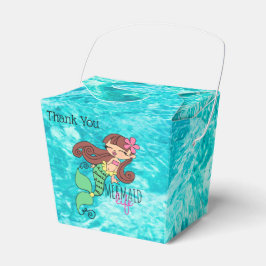 Mermaid Life Take Out Favor Geschenkschachtel