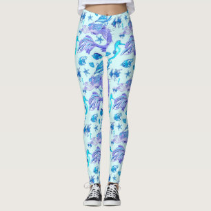 Mermaid Lila Fairy Creation Leggings