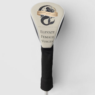 Mermaid Logo Golf Treiberabdeckung Headcover