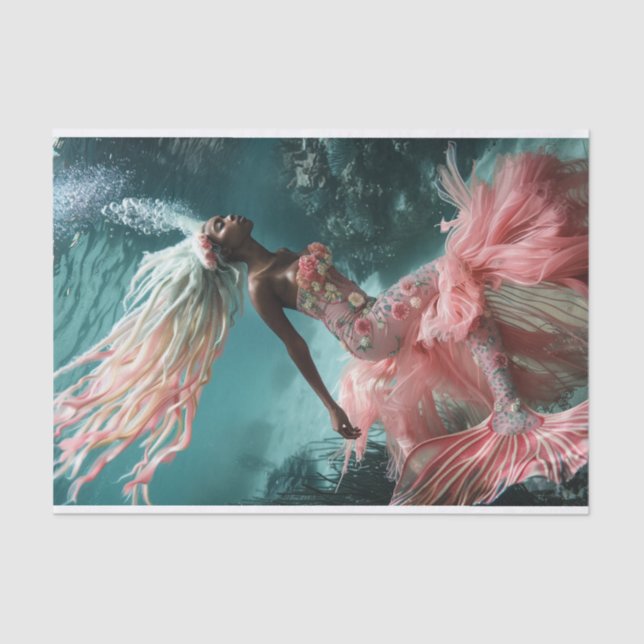 Mermaid Lyfe1 Seidenpapier (Vorderseite)