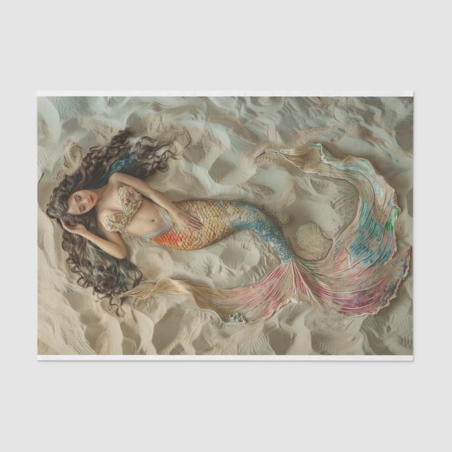 Mermaid Lyfe7 Seidenpapier (Vorderseite)