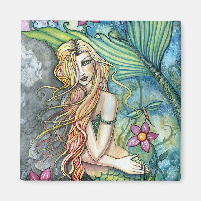Mermaid Magnet von Molly Harrison (Vorne)