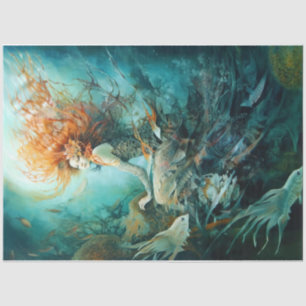 Mermaid Maiden Seidenpapier
