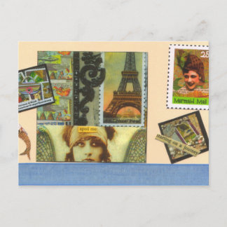 Mermaid Mail Postkarte