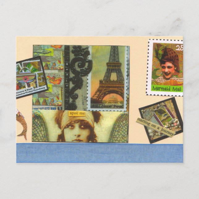 Mermaid Mail Postkarte (Vorderseite)