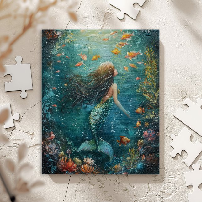 Mermaid-Malerei Puzzle (Von Creator hochgeladen)