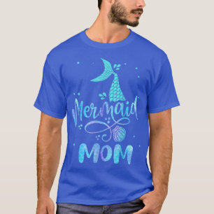 Mermaid Mama Funny Women Familien Matching Party S T-Shirt