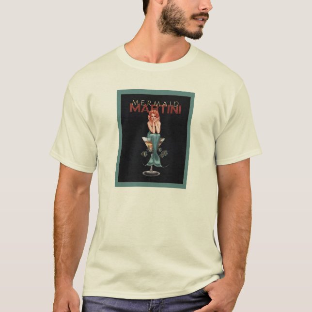 Mermaid Martini T-Shirt (Vorderseite)
