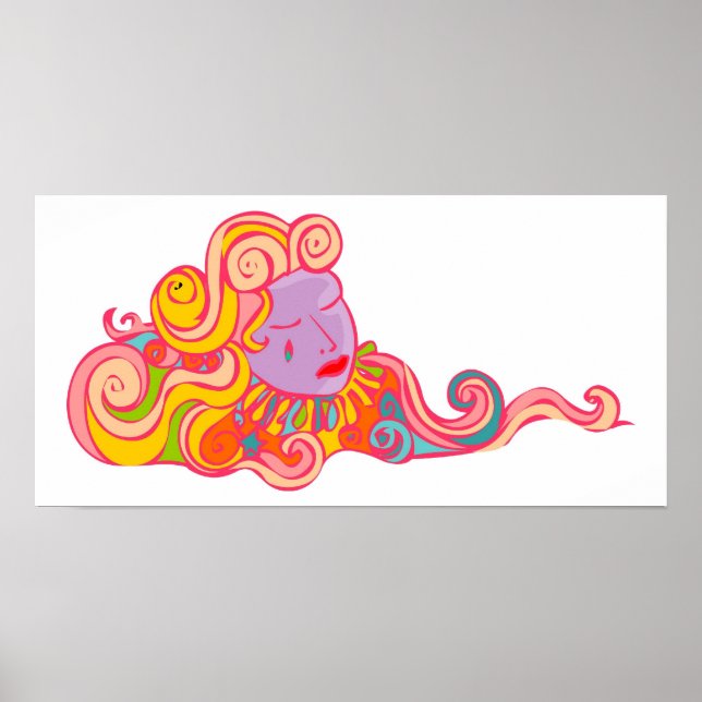 Mermaid - Maßgeschneidert Poster (Vorne)