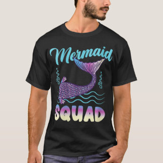 Mermaid Mermaid Birthday VNeck T-Shirt