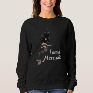 Mermaid Mermaids Sea Girl Geburtstag Funny Gift Id Sweatshirt