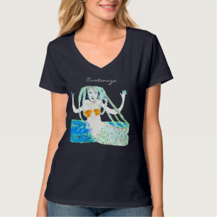 Mermaid mit Dreadlocks Thunder_Cove T-Shirt
