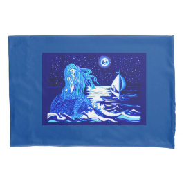 Mermaid Mond Kissenbezug