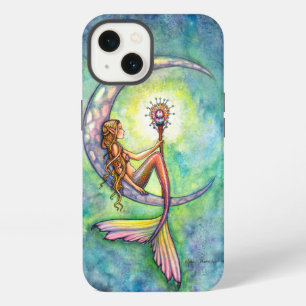 Mermaid Moon Fantasy-Kunst von Molly Harrison iPhone 13 Hülle