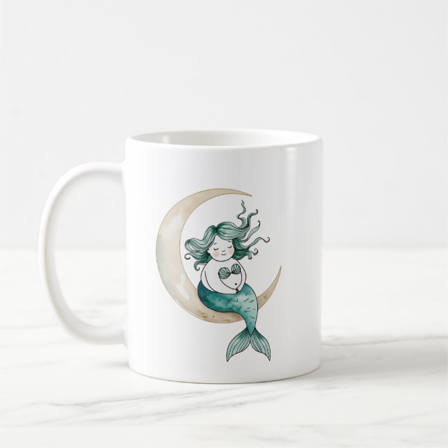 Mermaid Moon Tasse (Links)