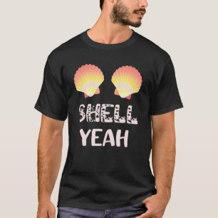 Mermaid Muschel Brè Party Kostüme Strandfestival T-Shirt