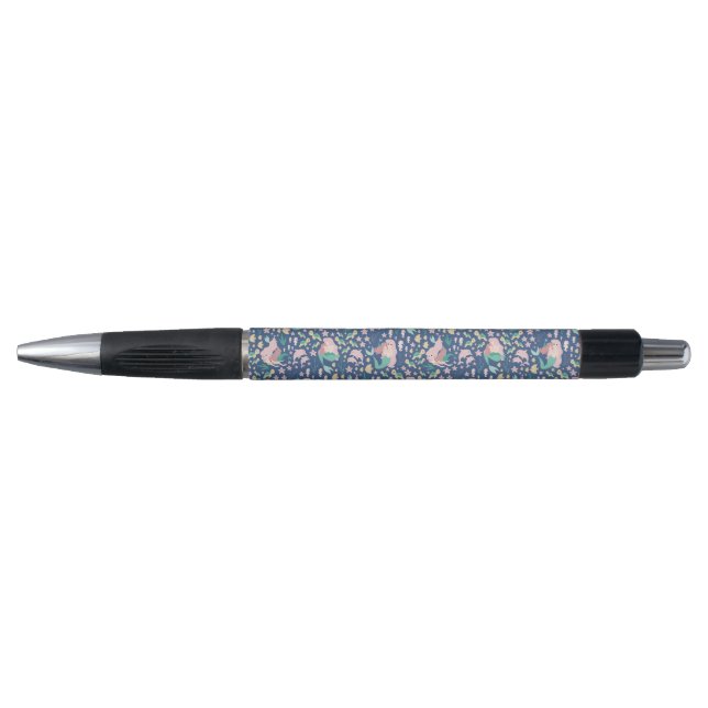 Mermaid Mutter Tochter Bonding Ocean Dark Version Kugelschreiber (Vorderseite)